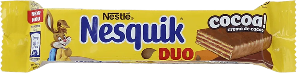 Wafer bar "Nestle Nesquik Duo" 26g