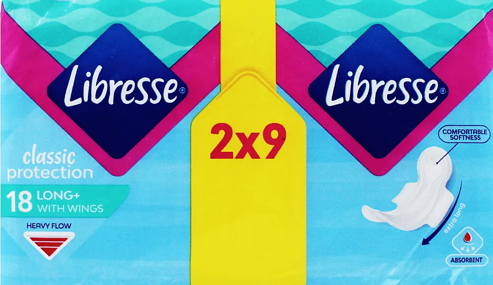 Միջադիրներ «Libresse Classic Protection Long» 18 հատ
