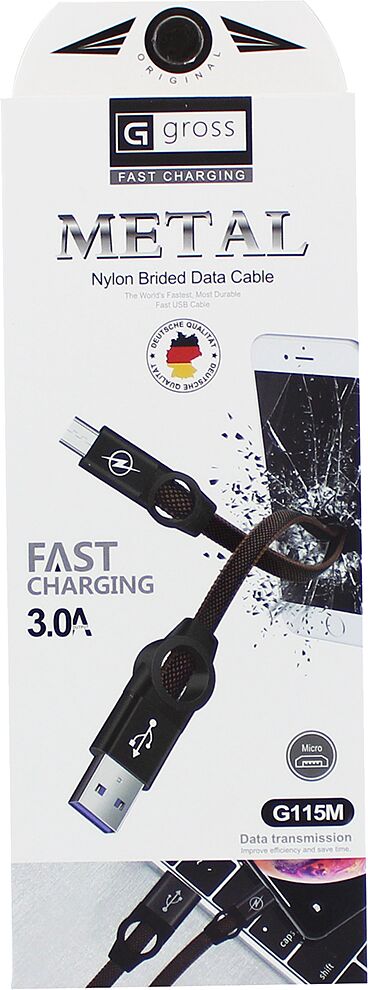 USB cable "Gross G115M Micro"
