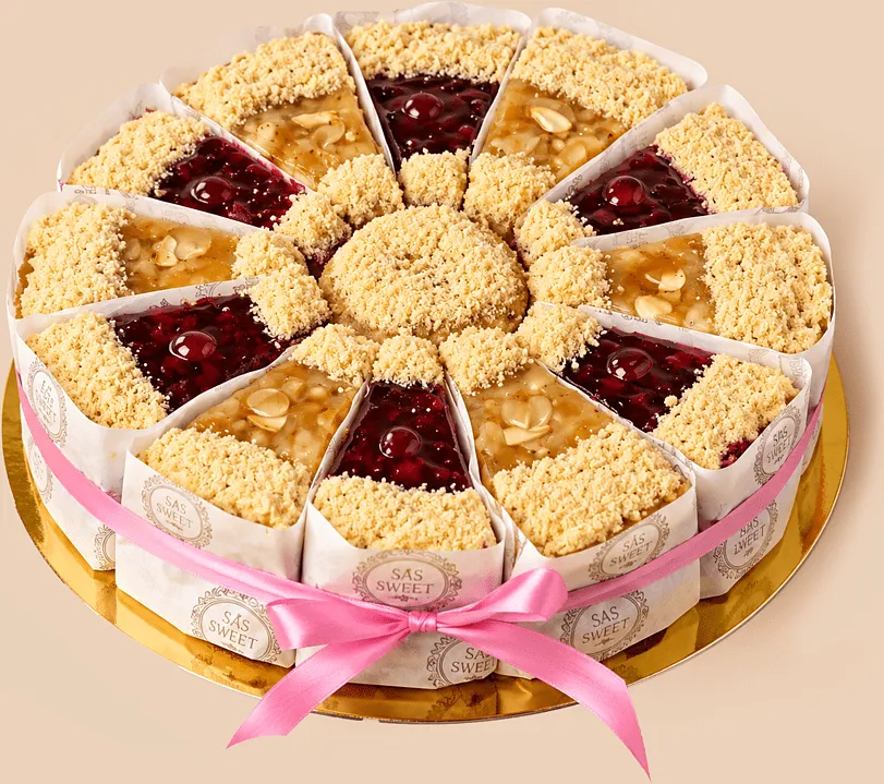 Пирог “SAS Sweet Вишня-яблоко”
