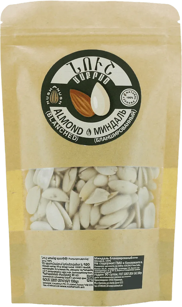 Almond without shell "Nushanush" 100g
