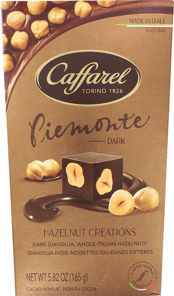 Chocolate candies collection "Caffarel Hazelnut Creations Piemonte" 165g