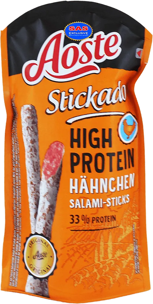 Dry cured salami sausage "Aoste High Protein" 60g