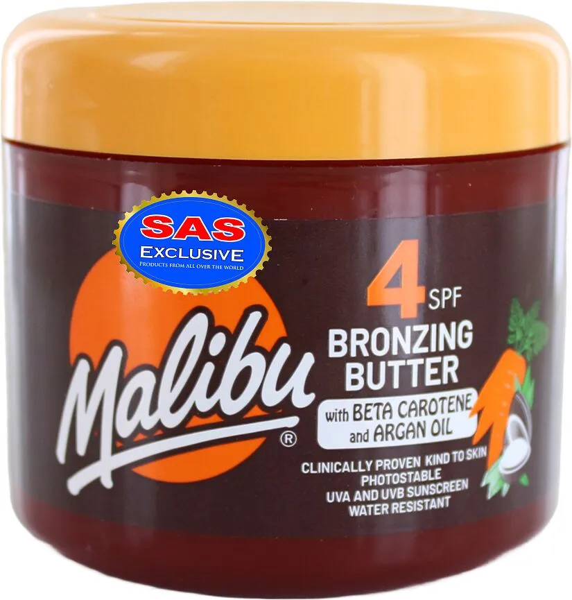 Tanning butter "Malibu Bronzing Butter 4SPF" 300ml
