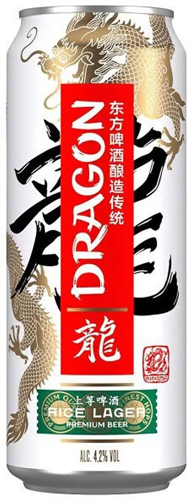 Rice beer "Dragon" 0.45l
