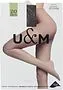 Tights "U&M 20 Den S" Mocha