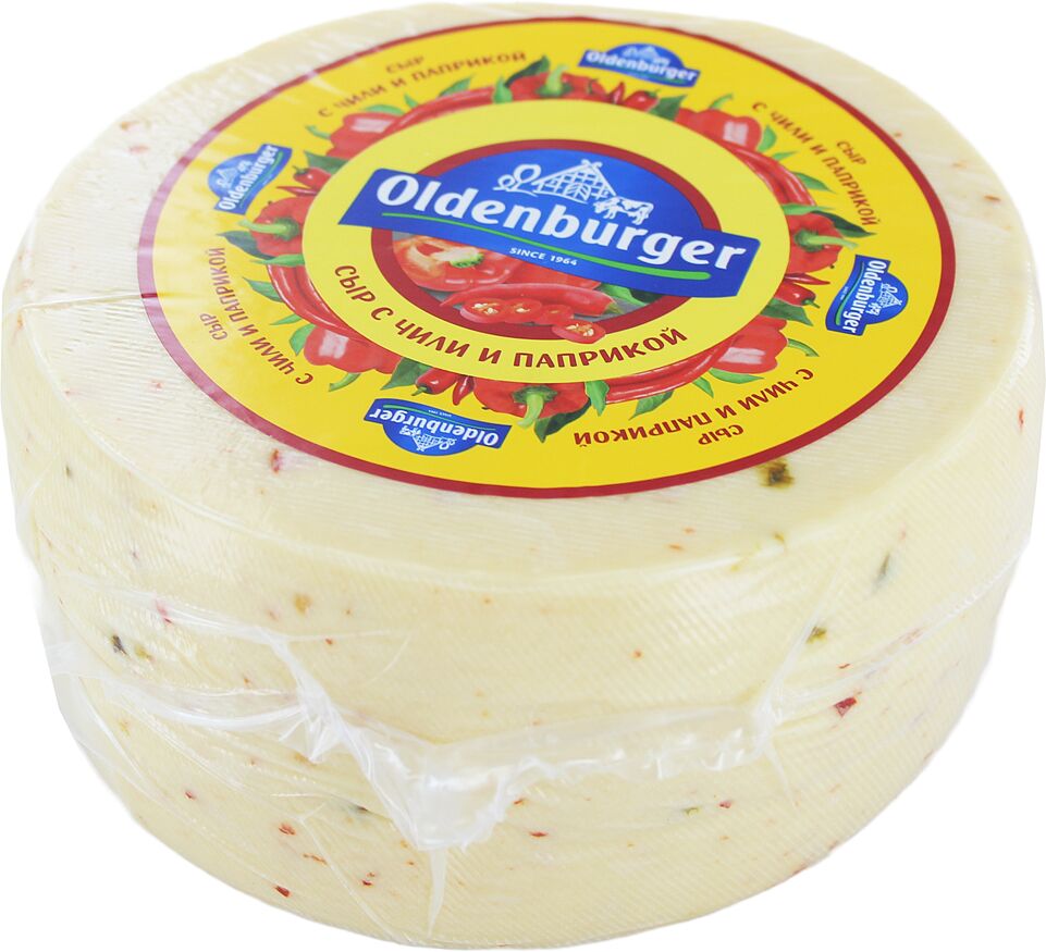 Сыр с чили и паприкой "Oldenburger"