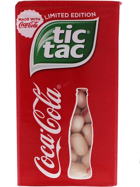 Леденцы "Tic Tac Coca-Cola" 49г 