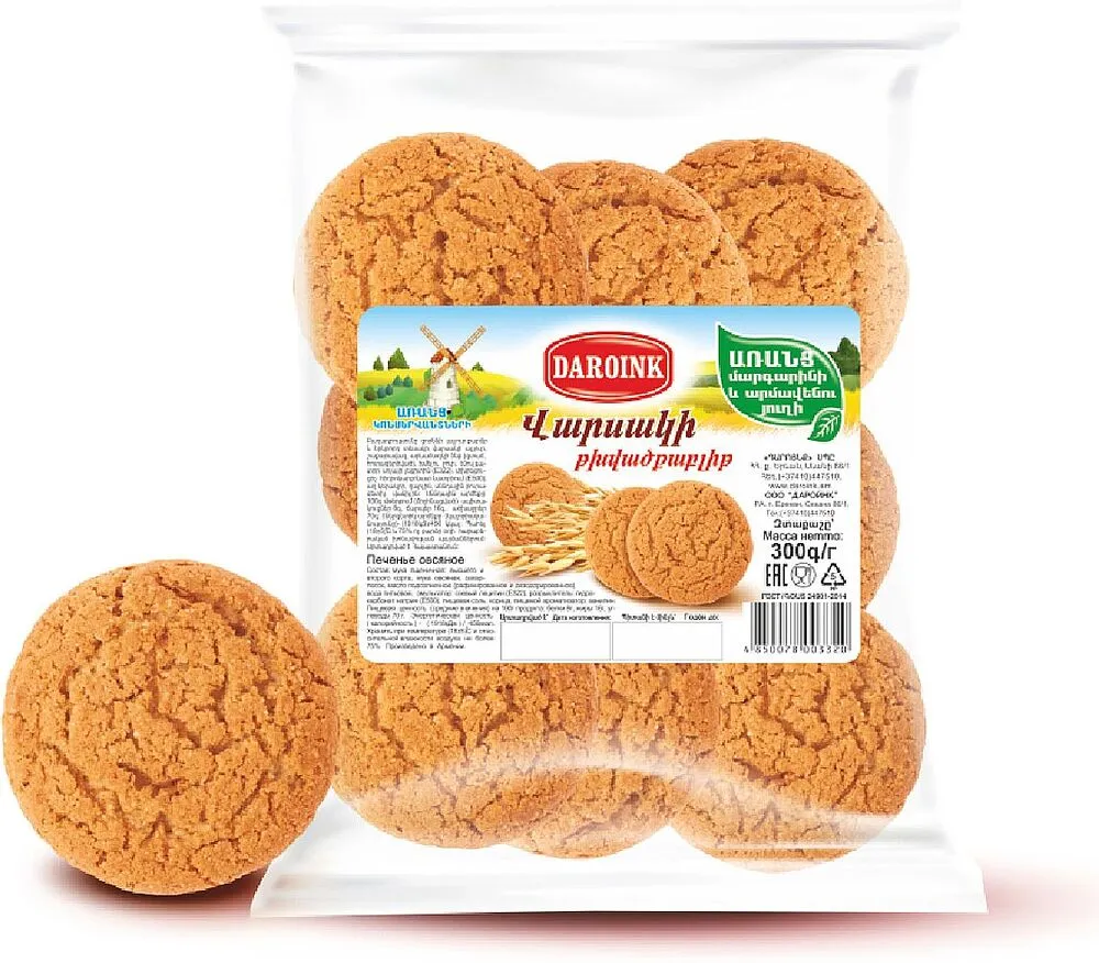 Oatmeal cookies "Daroink" 300g