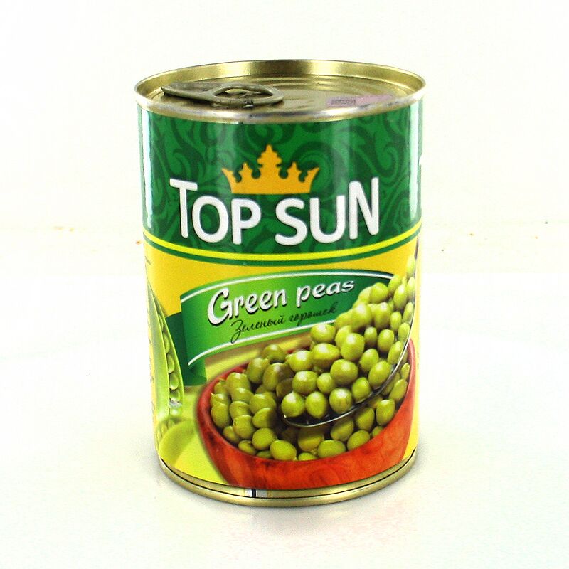 Green peas "Top Sun" 400g