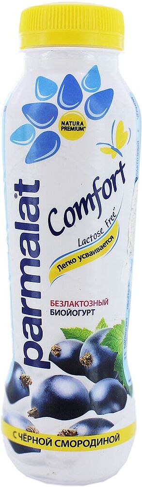 Drinking bioyoghurt with black currant "Parmalat" 290g, richness: 1.5%