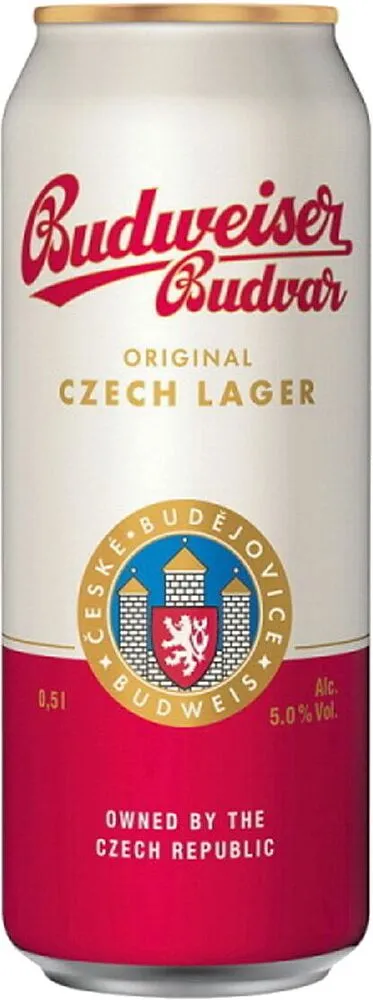 Beer "Budweiser Budvar" 0.5l

