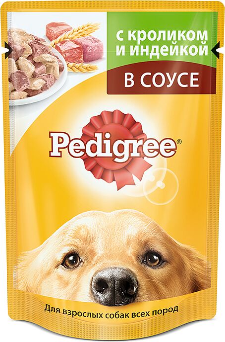 Շների կեր «Pedigree Vital» 100գ Ճագար և Հնդկահավ