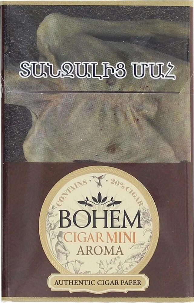 Mini cigarillos "Bohem Aroma"
