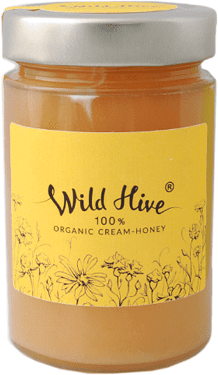 Organic cream-honey 