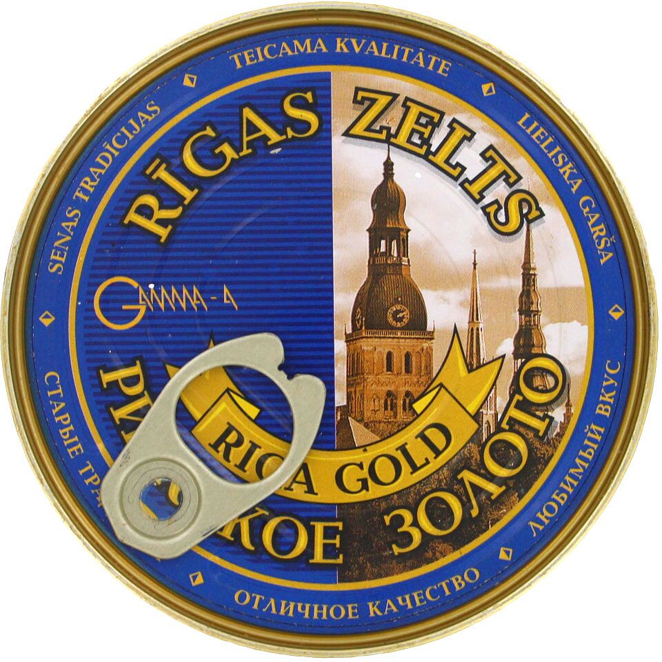Սարդինա ձեթի մեջ «Riga Gold» 240գ