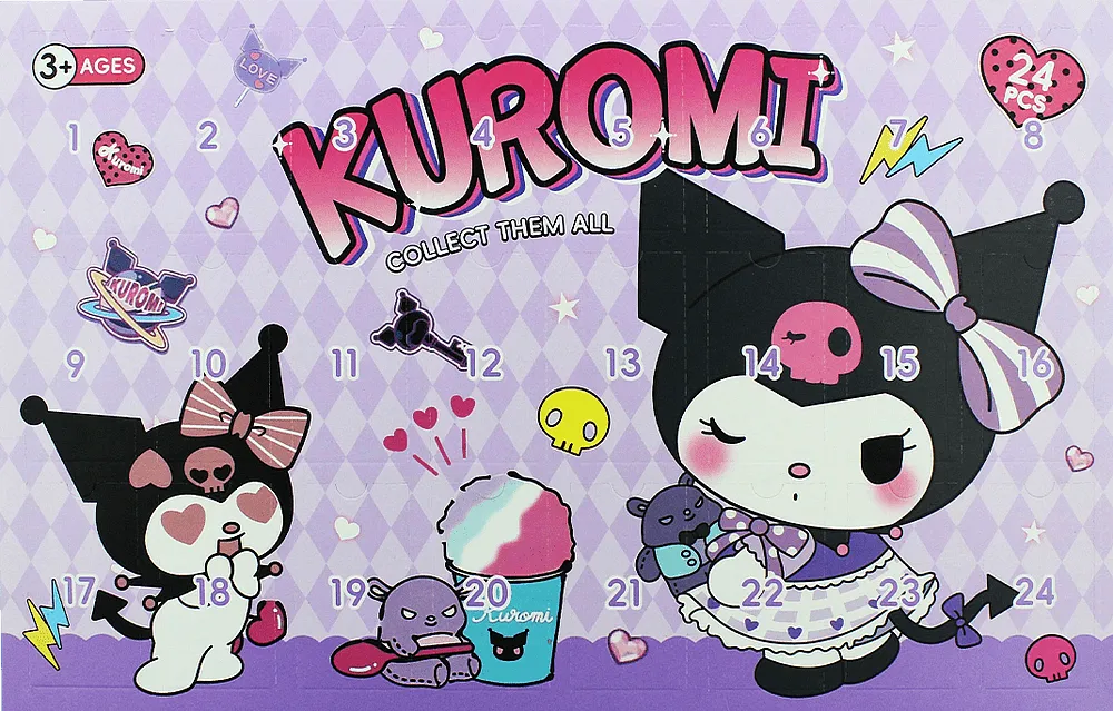Toy "Kuromi Collect Them All Calendar"