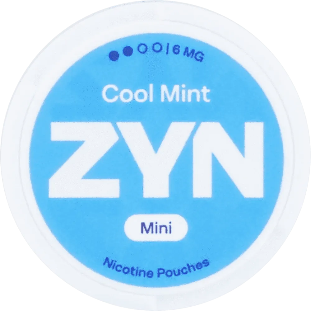 Nicotine mint flavored pouches "Zyn Cool Mint Mini" 6mg
