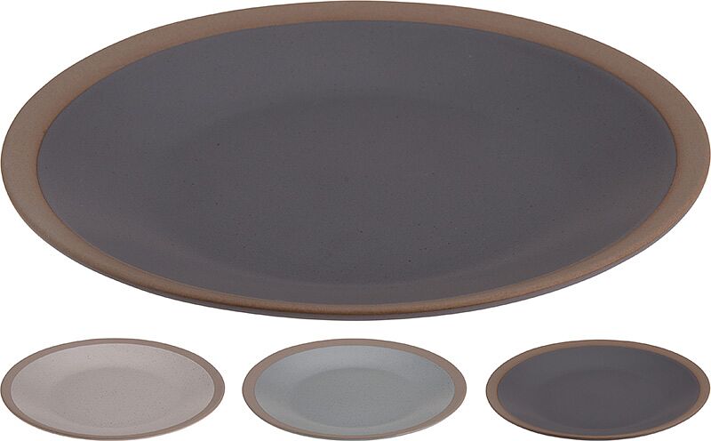 Ceramic plate "Stoneware" 1pcs.