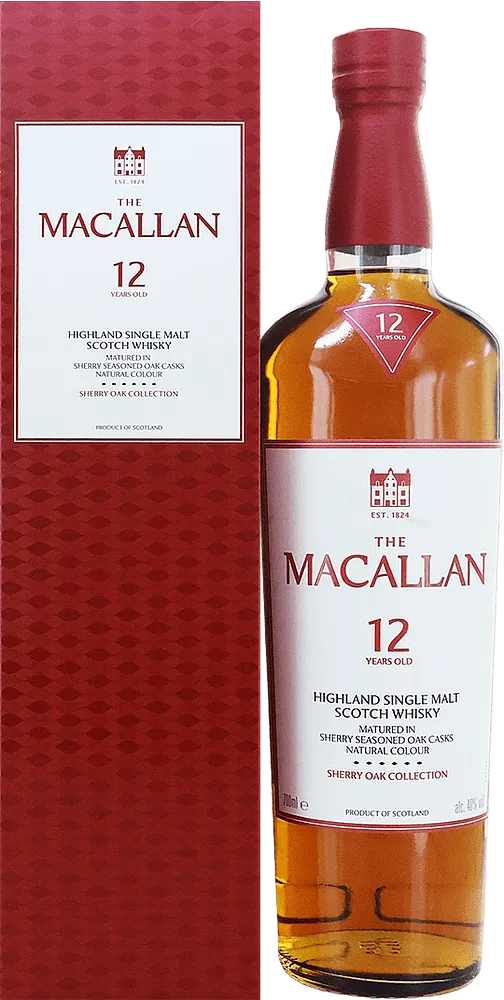 Виски "Macallan 12 Sherry Oak Cask" 0.7л