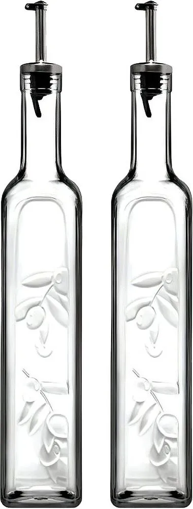 Glass container "Pasabahce" 2 pcs
