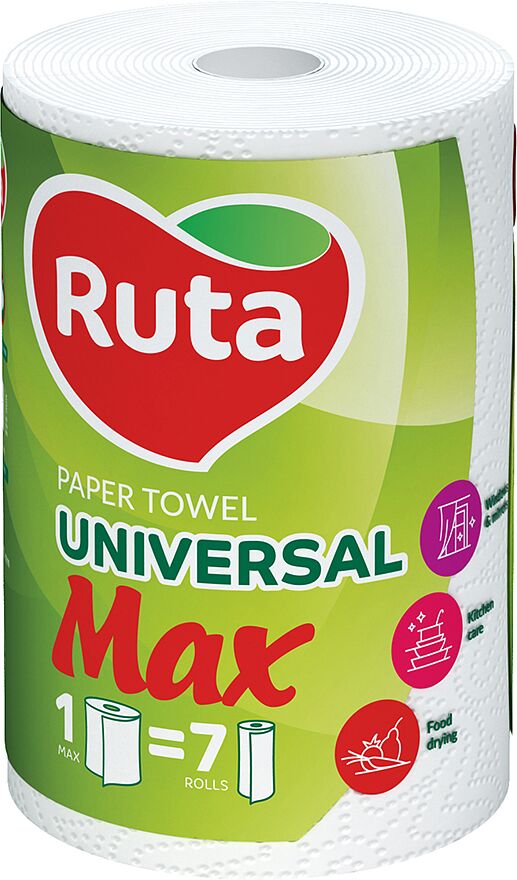 Թղթե սրբիչ «Ruta Max» 1 հատ