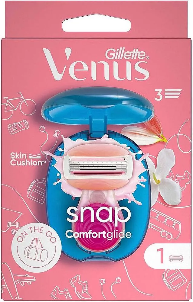 Shaving system "Gillette Venus 3" 1pcs
