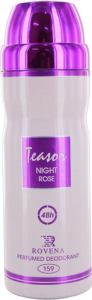 Դեզոդորանտ պարֆումացված «Rovena Teasor Night Rose» 200մլ
