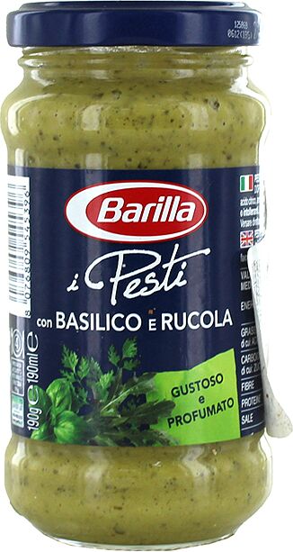 Basil and rucola sauce 