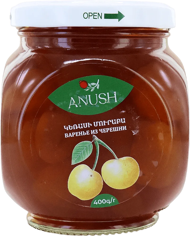 Sweet cherry preserve "Anush" 400g
