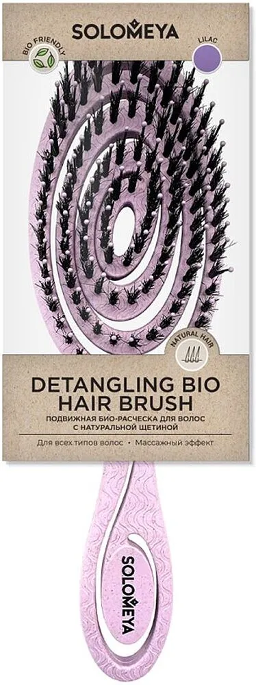 Comb "Solomeya Detangler Bio Lilac"

