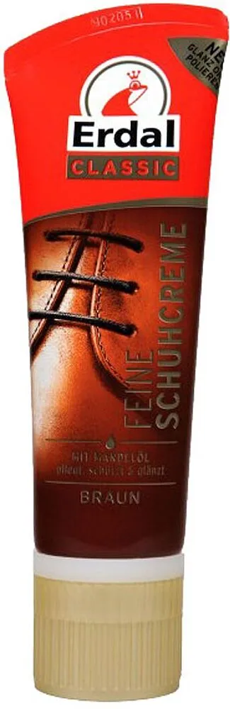 Shoe polish "Erdal Classic" 75ml Brown
