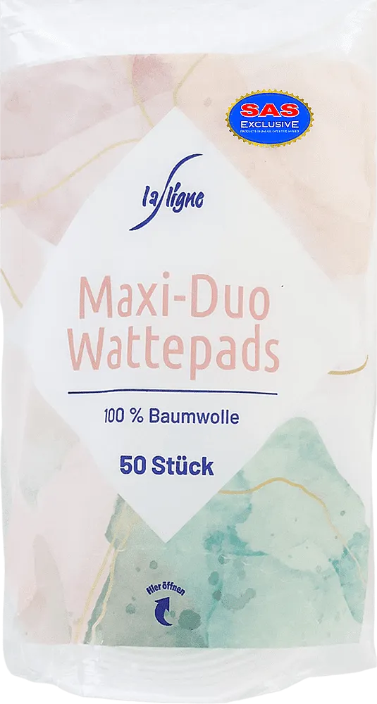 Ватные диски  "La Ligne Maxi Duo" 50 шт