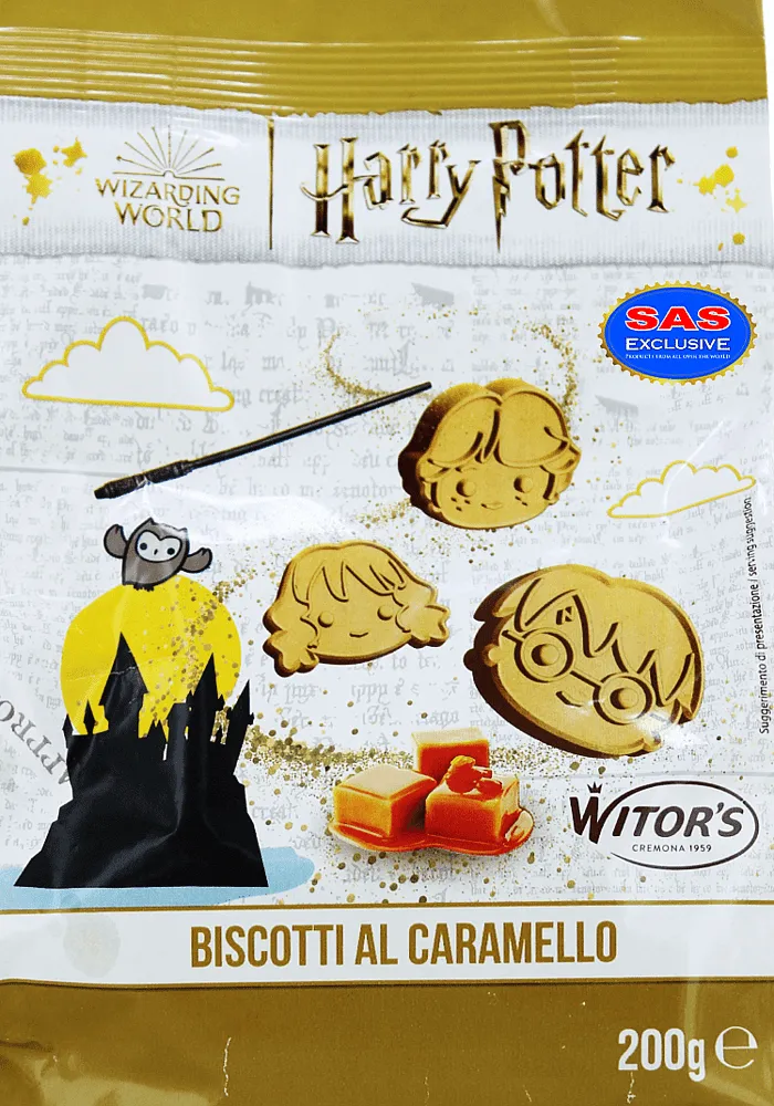 Cookies with caramel "Witor's Harry Potter" 200g
