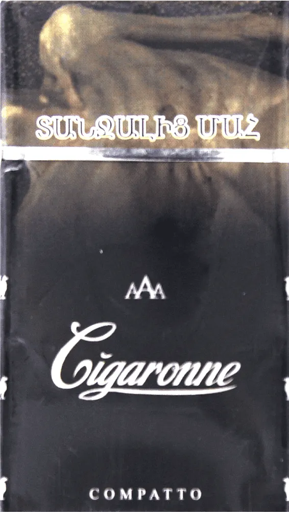 Cigarettes "Cigaronne Compatto Black" 