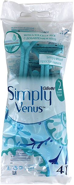 Սափրող սարք «Gillette Simply Venus» 4 հատ