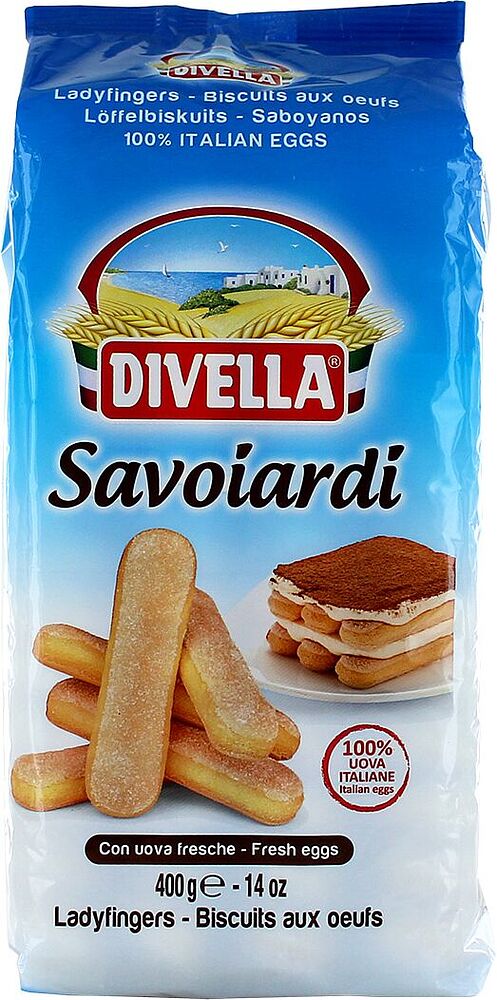 Печенье для тирамису "Divella Savoiardi" 400г
