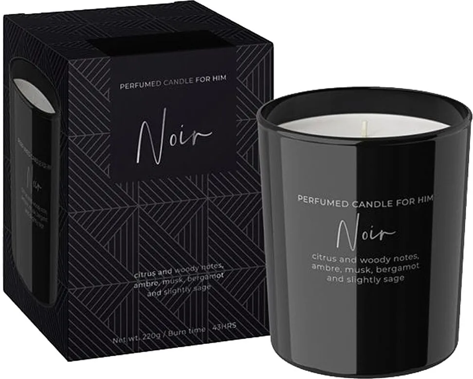 Scented candle "Bartek Noir"
