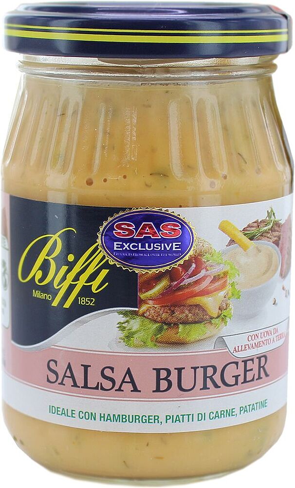 Соус сальса с огурцом "Biffi Burger" 180г