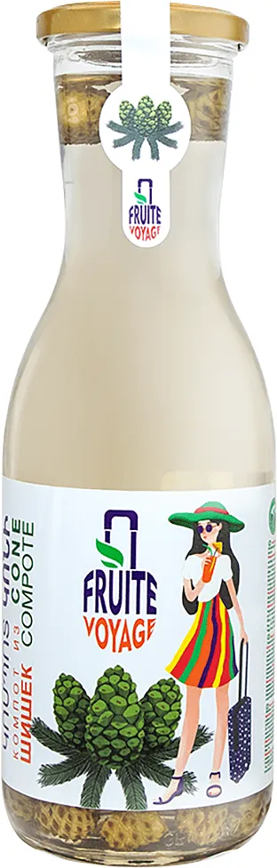 Compote "Fruite Voyage" 1l Cone
