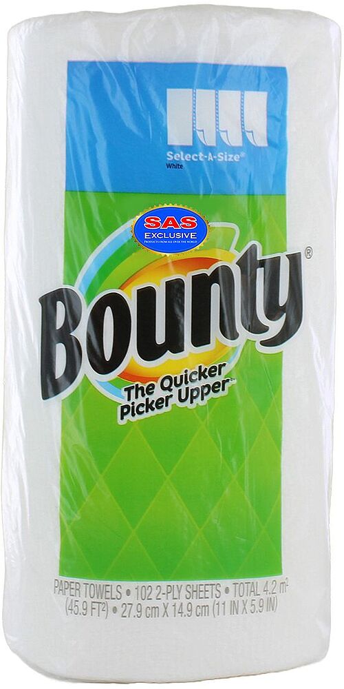 Թղթե սրբիչ «Bounty» 1 հատ

