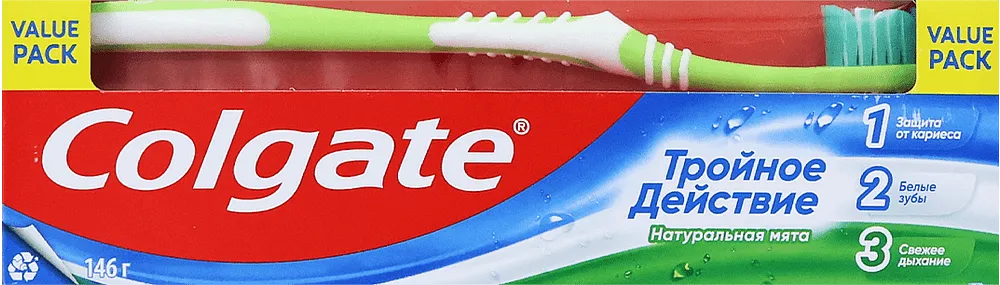 Toothpaste & toothbrush "Colgate" 100ml
