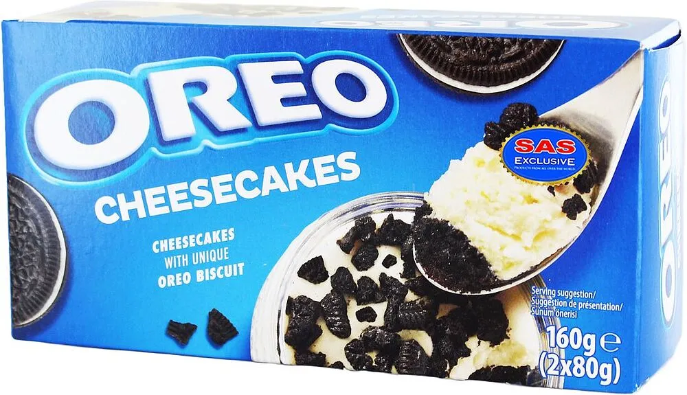 Frozen cheesecake "Oreo" 2*80g
