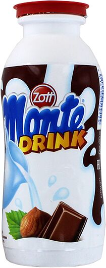 Молочный напиток с шоколадом и лесными орхами "Zott Monte" 200мл, жирность 2.1%