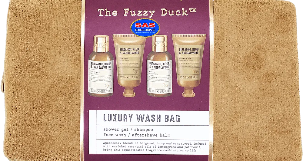 Shower set "Baylis & Harding The Fuzzy Duck" 4 pcs
