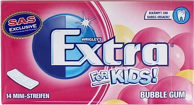 Chewing gum "Extra for Kids" Fruit