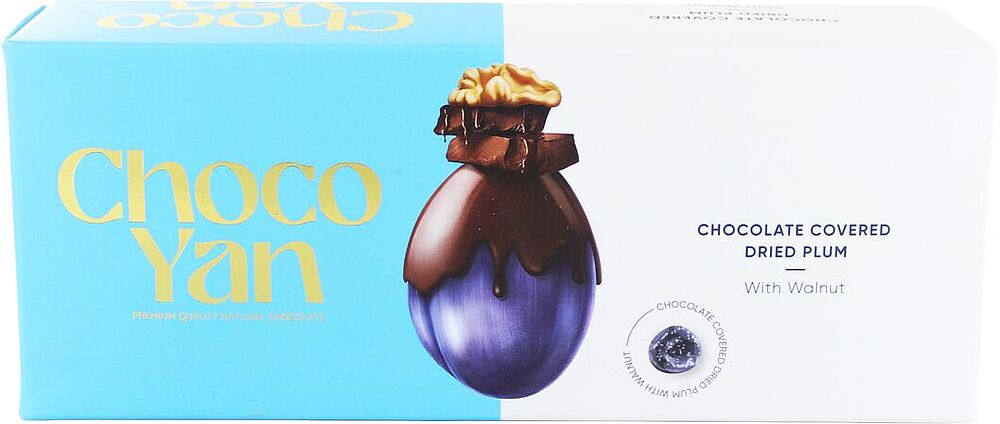 Chocolate covered plum "ChocoYan" 230g
