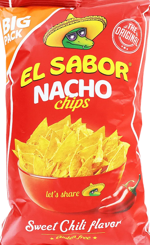 Չիպս չիլիի «EL Sabor Nacho» 225գ 