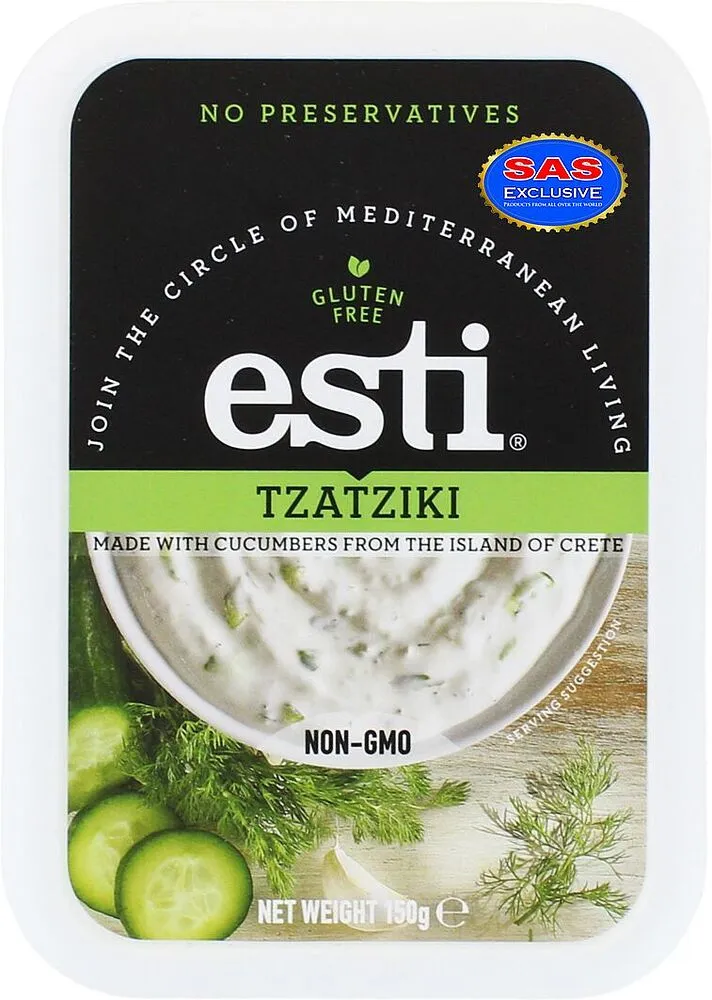 Tzatziki sauce "Esti Tzatziki" 150g
