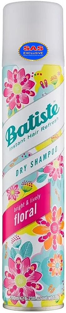 Dry shampoo "Batiste Floral" 200ml
